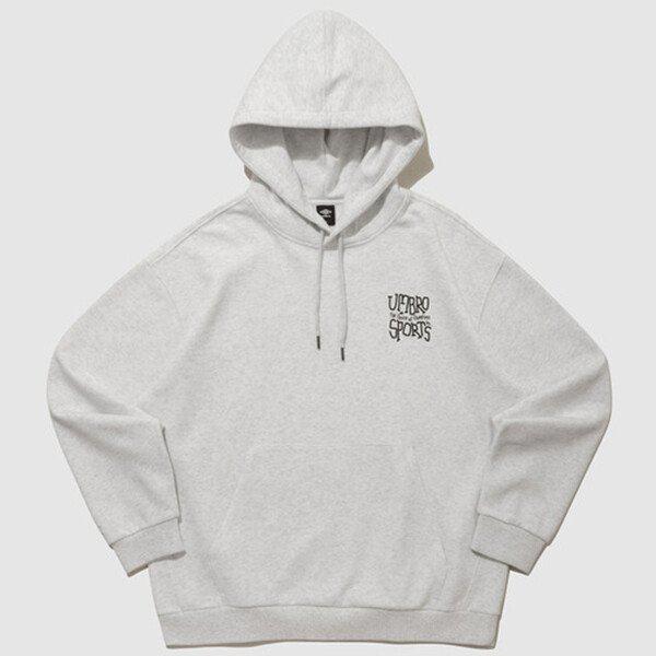 ニューレタリンググラフィック裏起毛パーカー UP423CHDN8 WMG