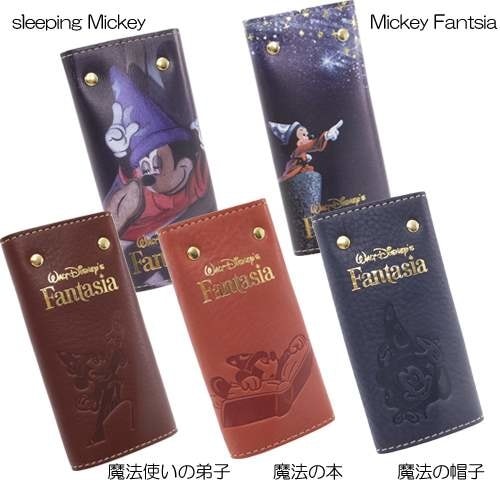 Qoo10] ディズニー ミッキーマウス/キーケースレザーキーケー