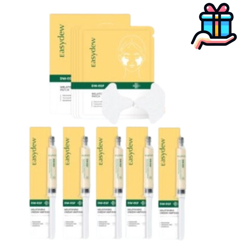 [人気商品1+1] メラトーニングアンプル 大容量 2個 15ml+15ml 計30ml DW-EGF ワンデー シミ スキンケア 韓国コスメ 白玉肌 透明肌 シミ そばかす
