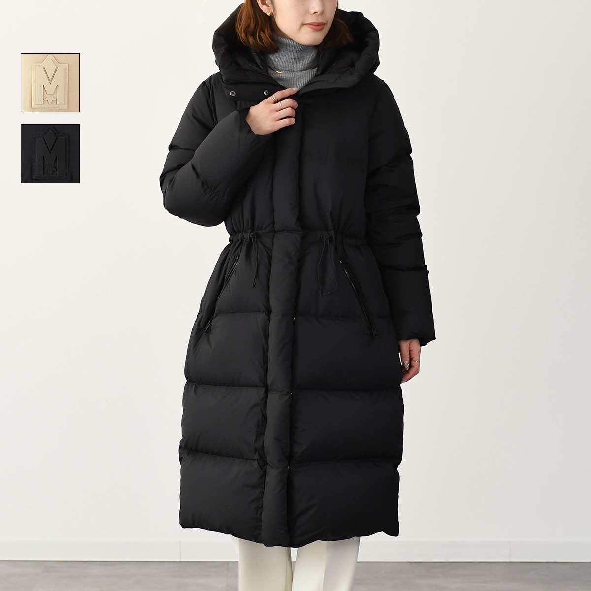 ダウン アウター ダウンジャケット ISHANI-SW イシャニ ロングダウン レディース ブラック ロングジャケット ナイロン 防寒 秋冬