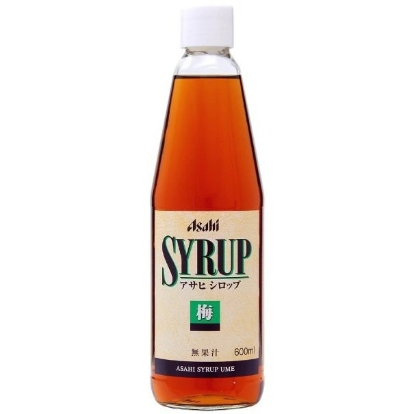 【ケース販売】【送料無料】アサヒ 梅 シロップ 600ml12本