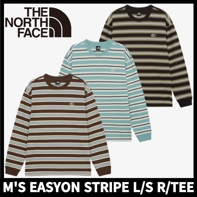 MS EASYON STRIPE L/S R/TEE NT7TR56 [公式正規品]