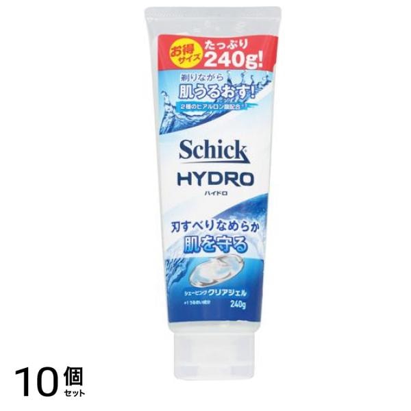 Schick(シック) ハイドロ シェービングジェル 240g 10個セット