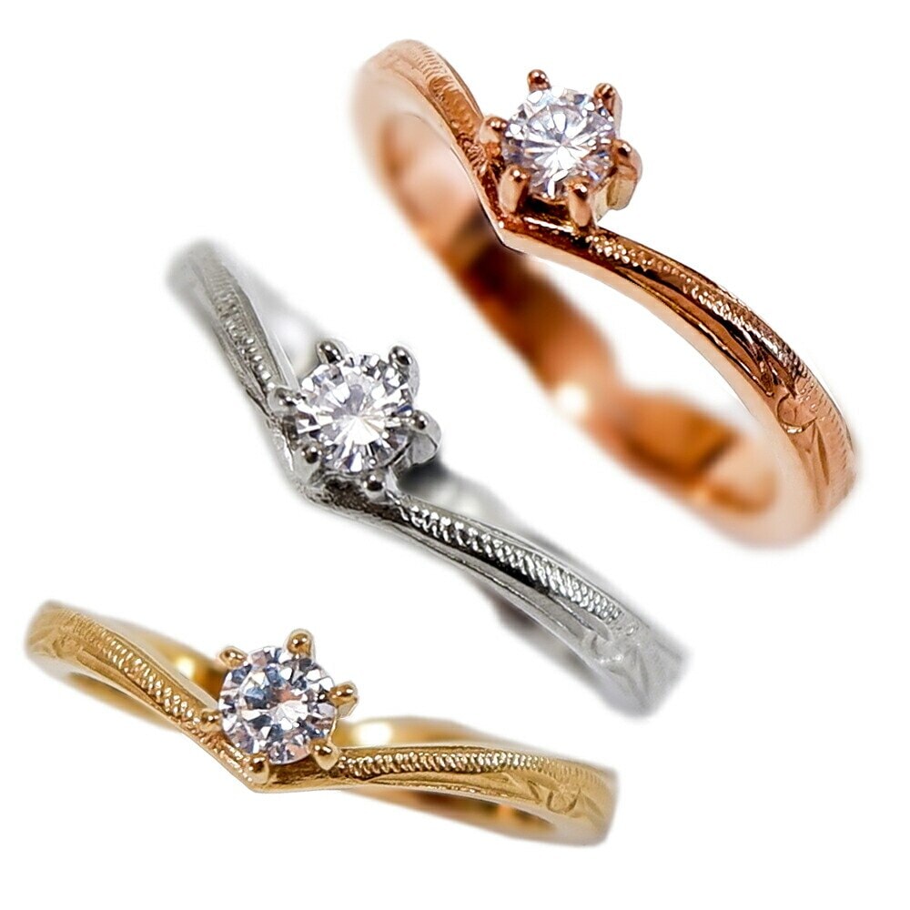 ハワイアンジュエリー リング ステンレス 指輪 レディース つけっぱなし 金属アレルギー対応