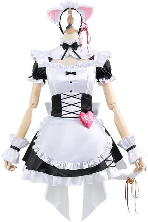 バーチャルYouTuber Vtuber 椎名唯華 メイド衣装 コスプレ衣装