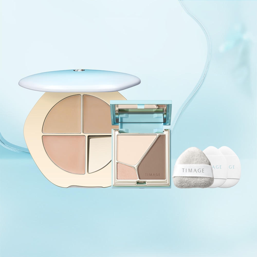 【Q10限定セット】公式ショップ 正規品 ティメージ　コンシーラーパレット ミニシェーディングパレット コスメ 限定キット 3色パレット コンシーラー スペシャルリフトアップセット