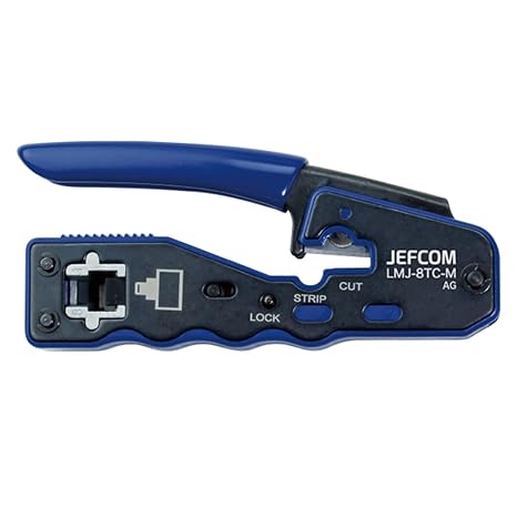モジュラー圧着工具(貫通タイプ) LMJ-8TC-M