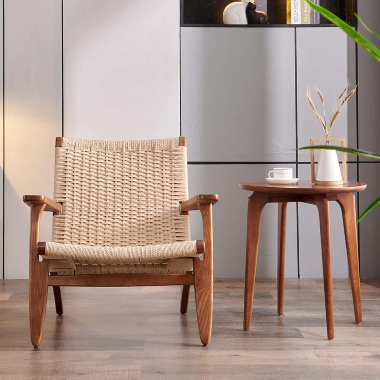 ラタンチェア ダイニングチェア 背もたれ付き 軽量 収納しやすい コンパクト 家庭用 カフェ リビング アウトドア ガーデン ビーチ