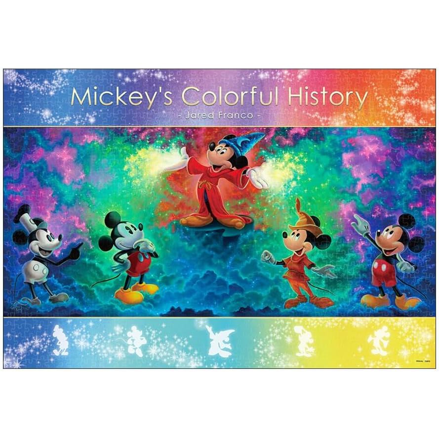 ジグソーパズル 1000ピース D-1000-861 Mickey s Colorful History 6歳以上