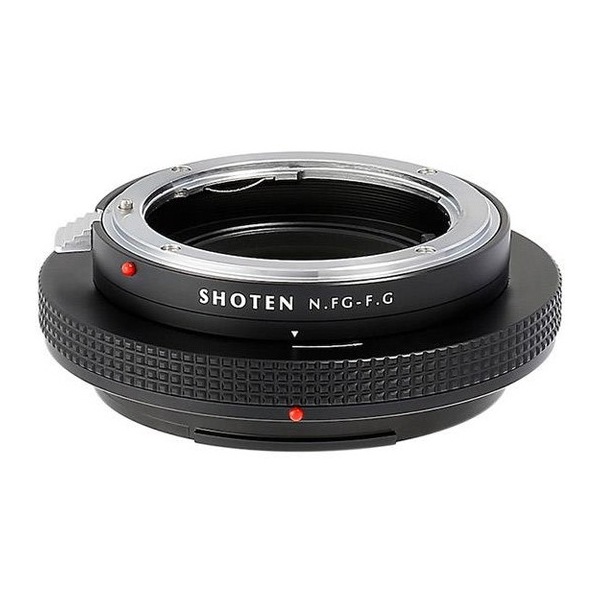 SHOTEN NFG-FG [マウントアダプター (ニコンFマウント(Gタイプ対応)レンズ 富士フイルムGマウント変換)]