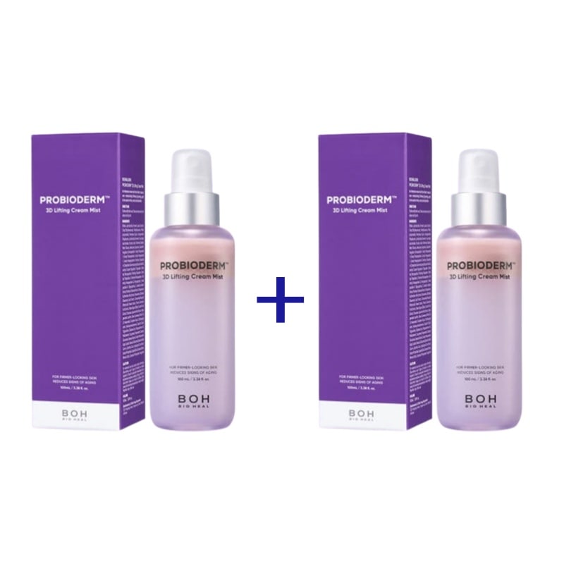 【正規品】【1+1】BOH プロバイオダーム3Dリフティングクリームミスト 100ml 韓国コスメ 弾力 肌のハリ ツヤ 高保湿 乾燥対策 微細保湿ミスト リフトアップ スプレー