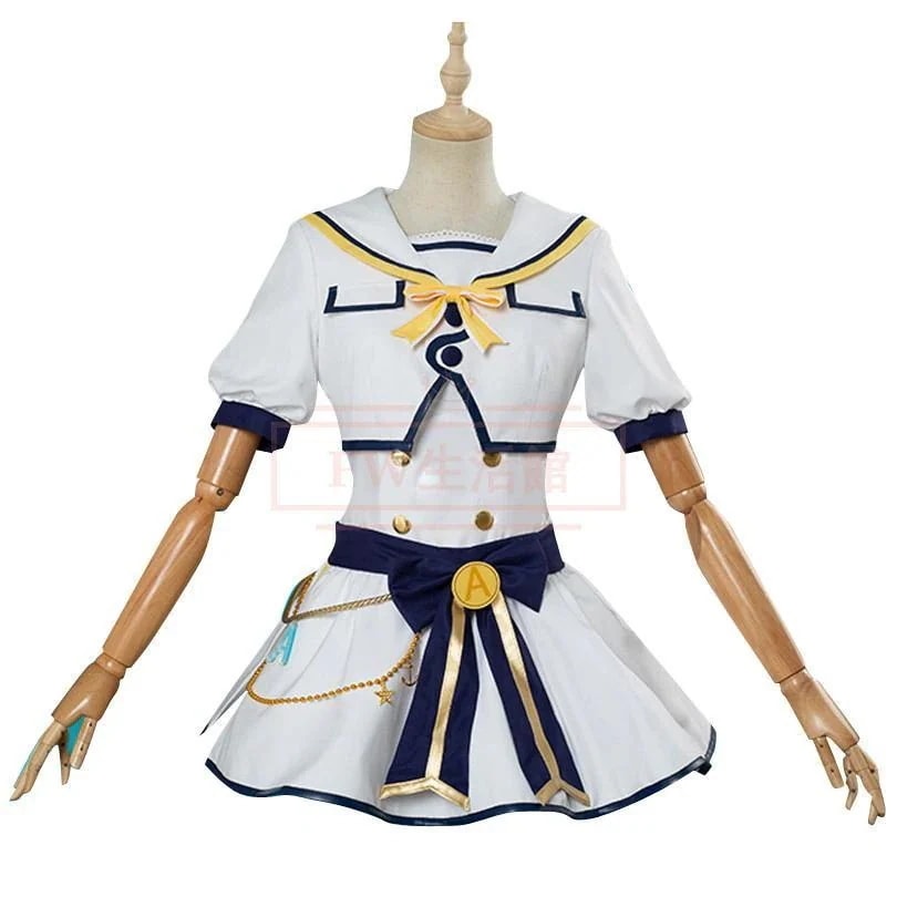 ラブライブ！サンシャイン!!Aqours アクア 6周年　高海 千歌 たかみ ちか　風 コスプレ衣装コスチューム 演出服 アニメ ゲーム ハロウィン ロールプレイ 変装