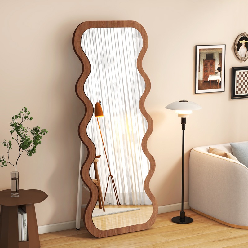 中世の鏡フルボディミラー床から天井から天井への鏡家ドレッシングミラーミラー衣料品店フィッティングミラーガールズベッドルームウォールハンギング大きなミラー 22222 14,535円