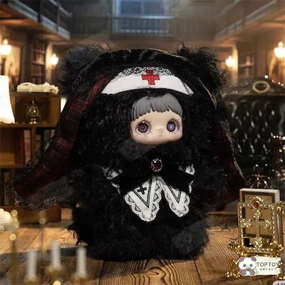 【公式正規品!シークレット】MayMei 霉霉 冬日怪诞シリーズ 盲盒 毛绒ぬいぐるみ 公仔 可爱デザイン 圣诞气分たっぷりの摆件 女の子へのプレゼントにぴったり メイメイ-ぬいぐるみ