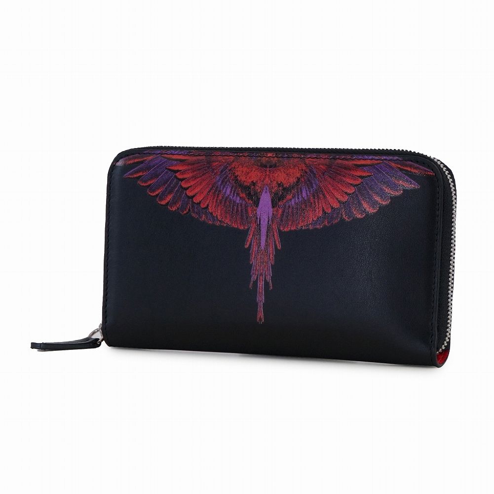 メンズ ラウンドファスナー長財布 CMNC008R20LEA0021025