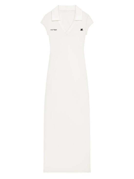 COURREGES Women Dresses 126JRO807 JS01950098 White