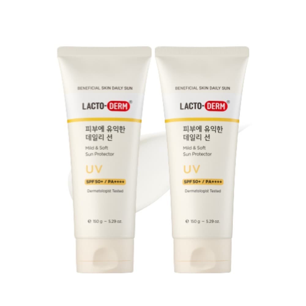 ジョングンダン健康ラクトダム皮膚に有益なデイリーサンクリームSPF50 + PA ++++ 150g 2個