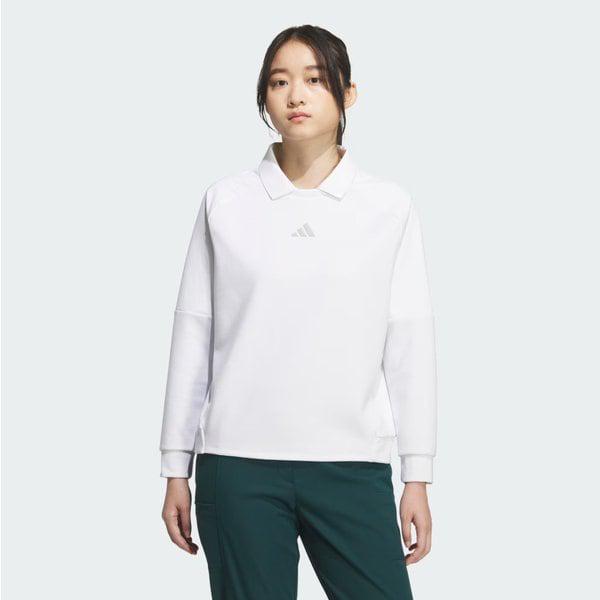 25FW 女性用長袖スウェットシャツ JM9612 ホワイト