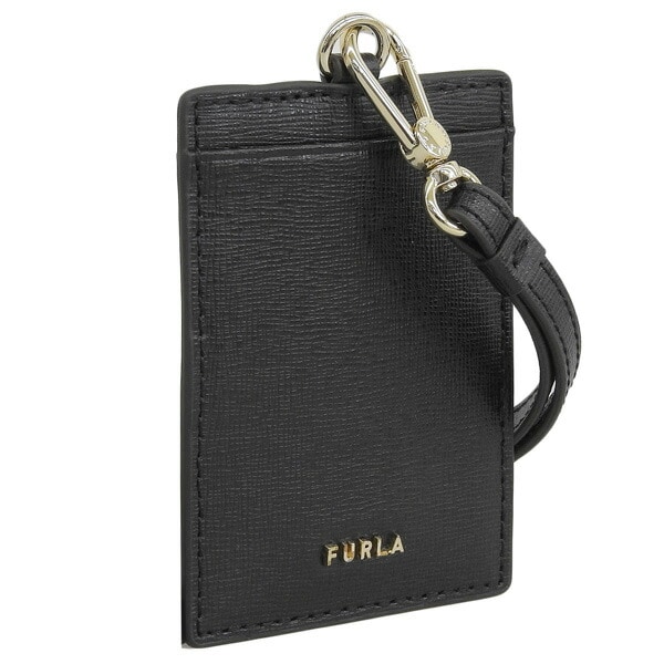 フルラ バッグ レディース IDカードホルダー カードケース アウトレット レザー ブラック リンダ FURLA LINDA S BADGE HOLDER WP00247B30000O6000