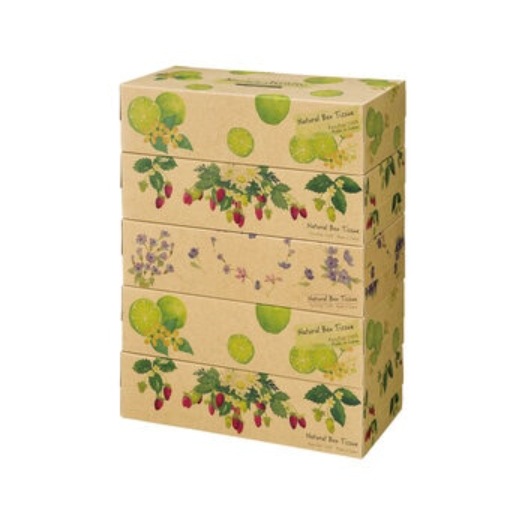 【倉庫直送】　エルモア KazaruKrafty ナチュラル 180組 1ケース5箱入り x 10パック 5,192円