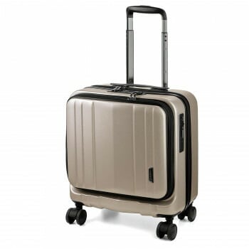 BAGGEX SILES キャリーケース 横型 シャンパンゴールド 05-5210-69