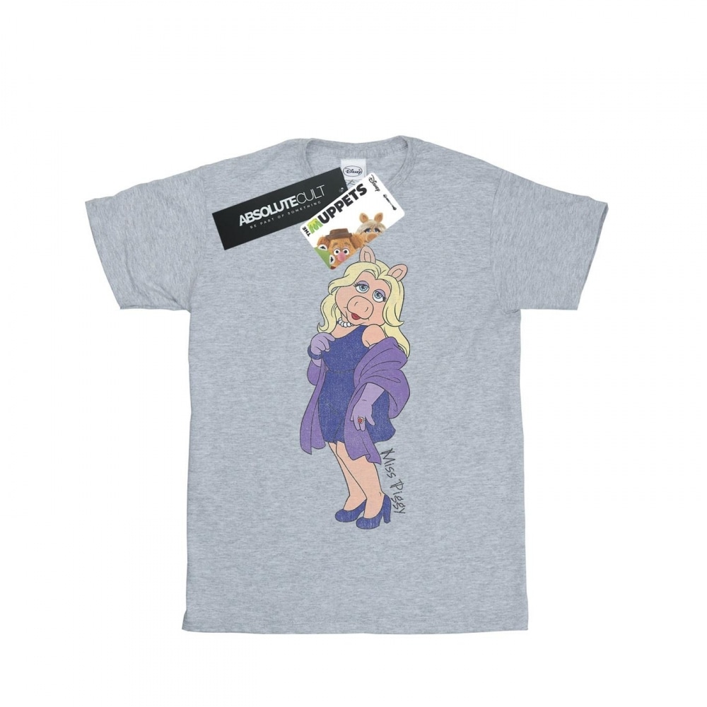 (英国より直送) Disney メンズザ・マペッツクラシックミス・ピギー T シャツ