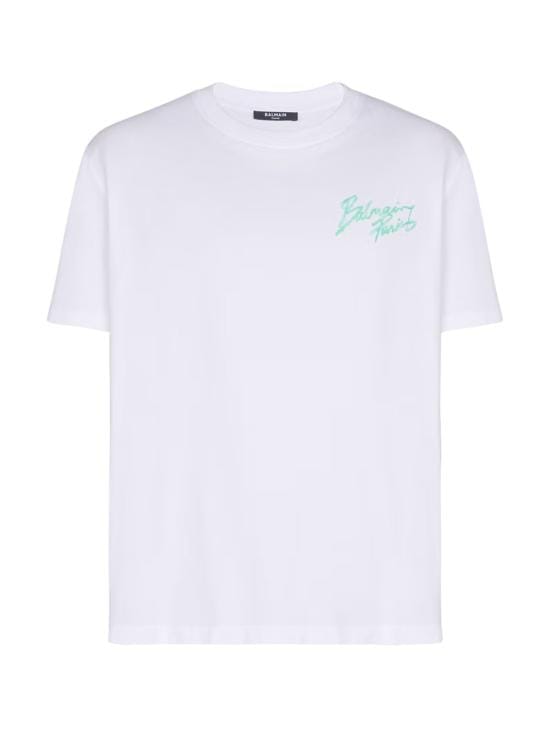 BALMAIN Men T-Shirts GH1EG000BD40 GXF White