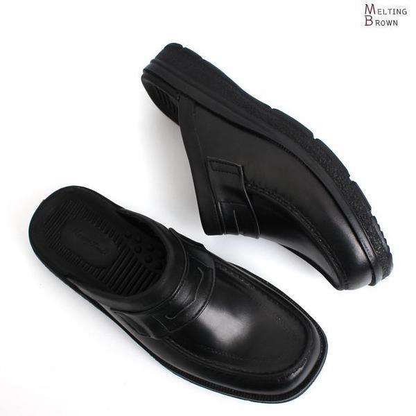 男性用オフィススリッパ 男性用ブロファー F2