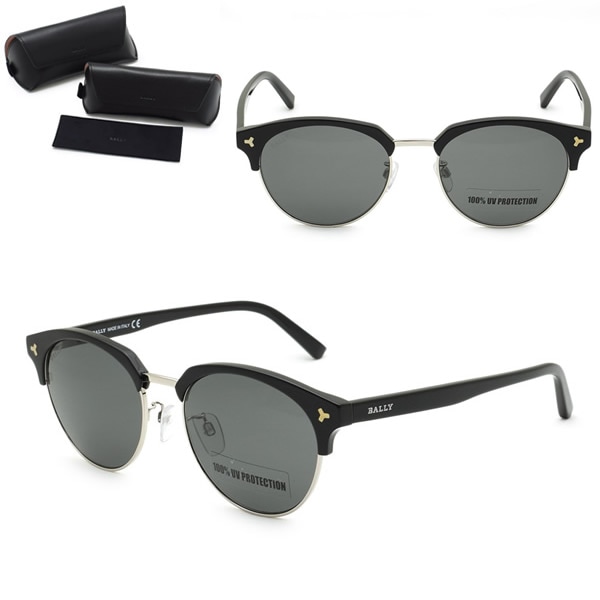 サングラス BY0039-D/S 01A 54 サングラス ノーズパッド UVカット メンズ ブラック シルバー グレー 12,324円