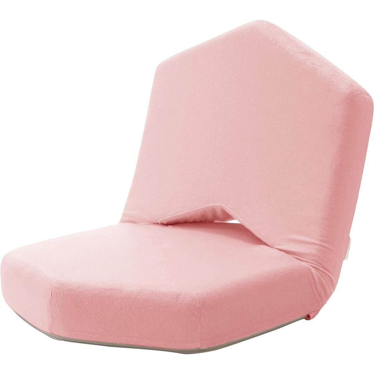 【I】セルタン(CELLUTANE) 女子座椅子 METO テクノピンク　低反発座椅子 かわいい コンパクト 【受注生産品】