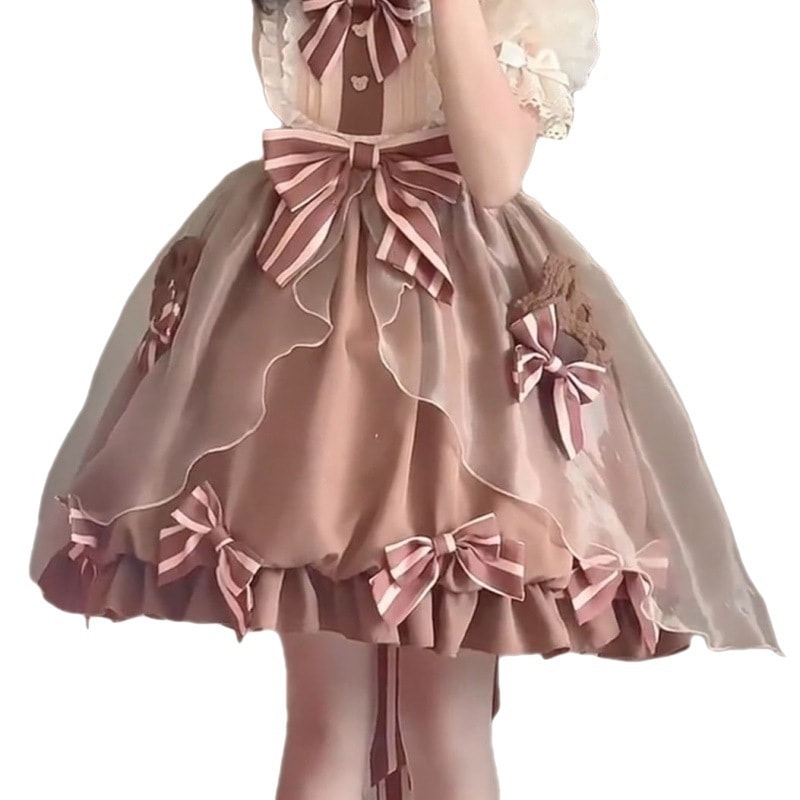 蝶の結び目 ロリータワンピースセット