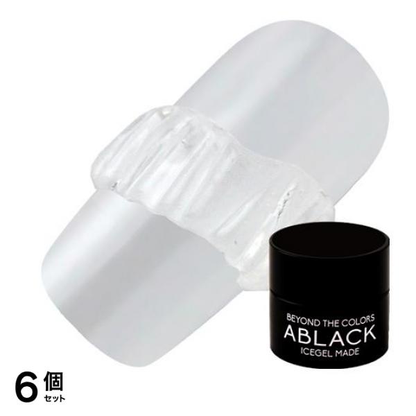 ICEGEL(アイスジェル) A BLACK メーキングジェル S103 クリアクリスタル 3g 6個セット