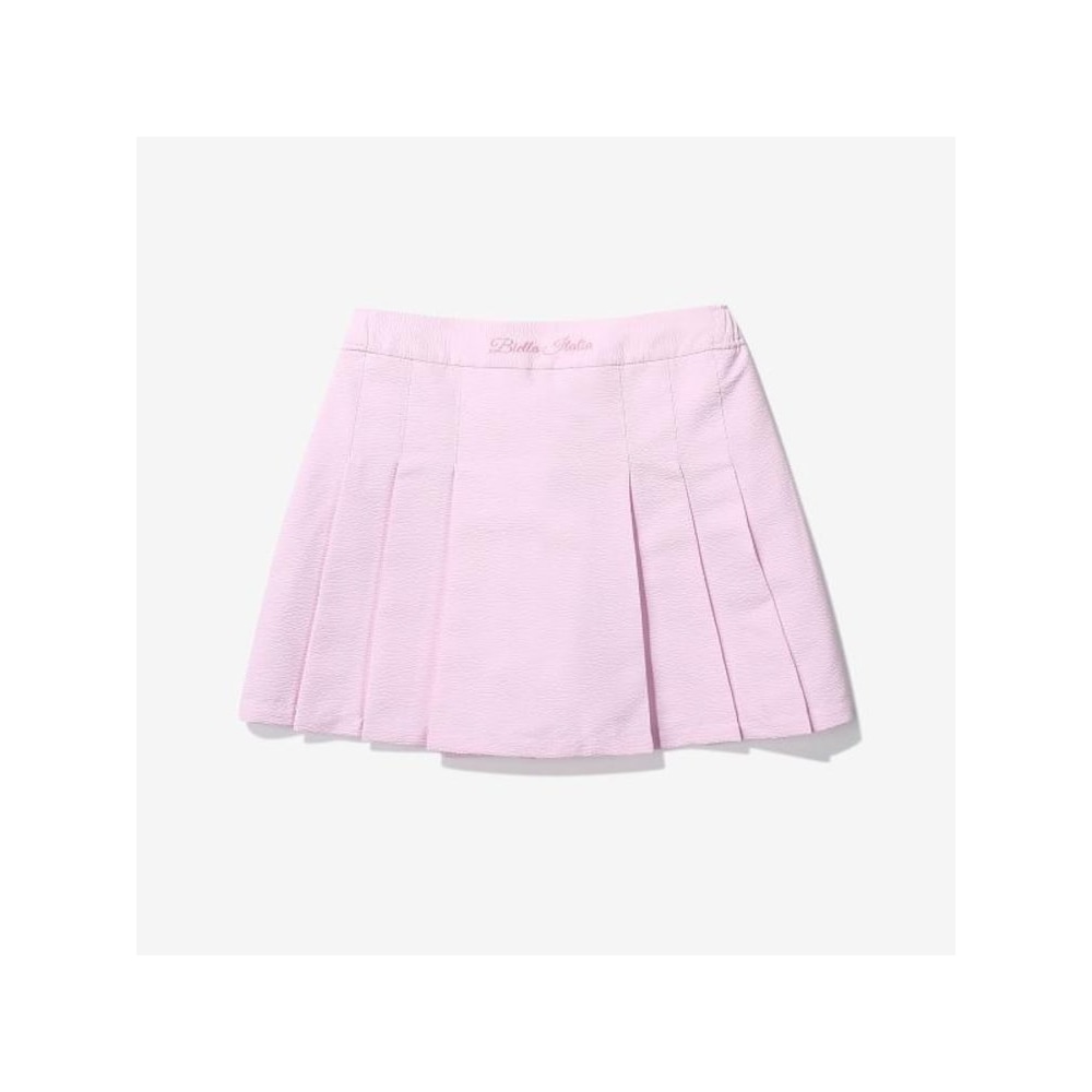 [FILA KIDS] ガールズサマープリーツスカートパンツ (FK2SKG2303F_SPN) Q0ZFK2SKG2303FSPN