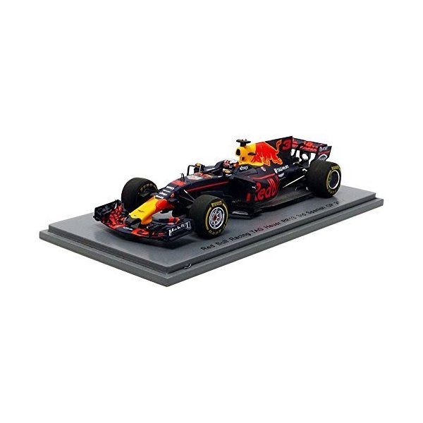 Spark Tag Heuer RB13Spain GP 2017， Scale 1/43Red Bull Miniature Vehicle S5036， Blue/Red/Yellow 並行輸