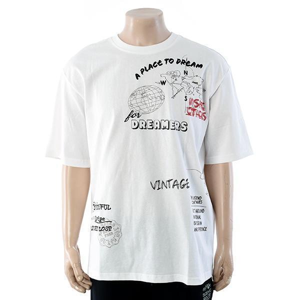 JR2TSU215_オーバーフィット 全面グラフィック 半袖Tシャツ