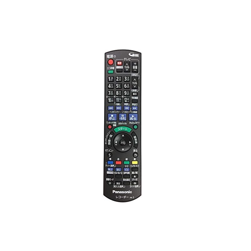 【即納】【ゆうパケット対応品】パナソニック Panasonic ブルーレイDVDプレーヤーレコーダー リモコン TZT2Q011218 N2QAYB000349N2QAYB000607N2QA 6,196円
