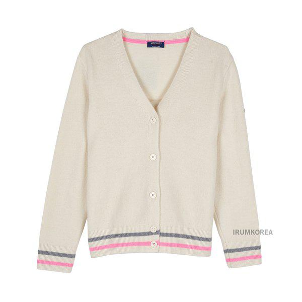 [セントジェームス] FW25 女性 アネシー カーディガン ANNECY ECUM HOLLY GRIS