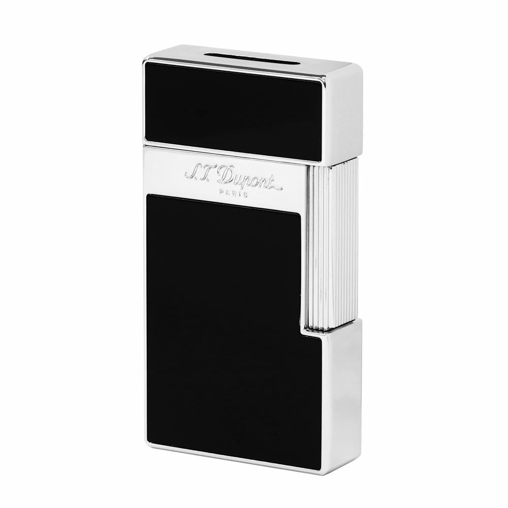 S.T.Dupont 25001 BIGGY エス・テー・デュポン ターボライター ビッギー トーチフレーム ブラックラッカー×クロム /取寄品