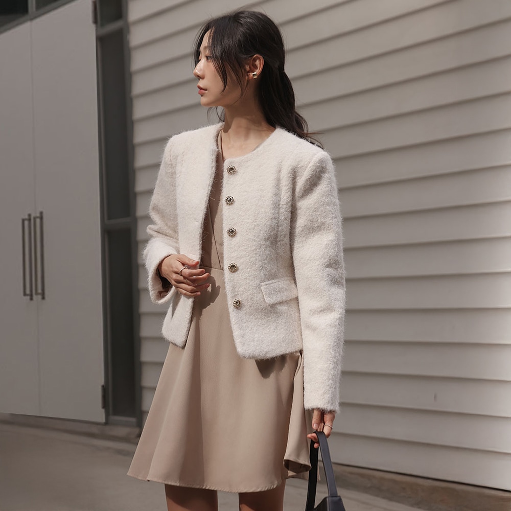 エールファーラウンドツイードジャケット