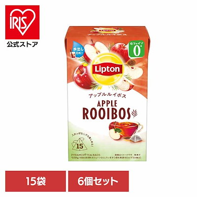 他サイト： リプトン アップルルイボス ティーバッグ 15袋×6個 キーコーヒーの商品画像