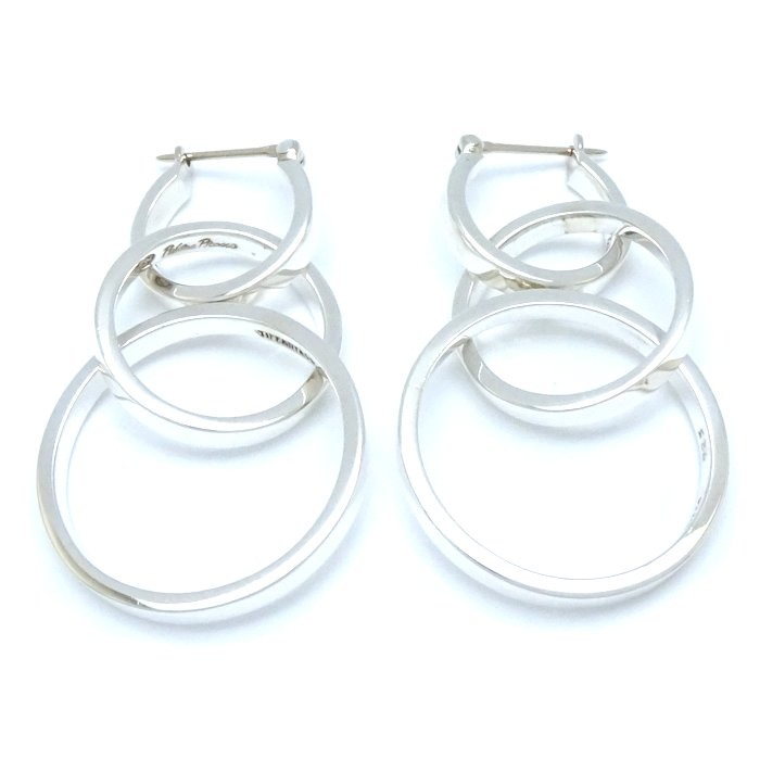 サークル 3連 ピアス パロマピカソ シルバー925/292729【中古】