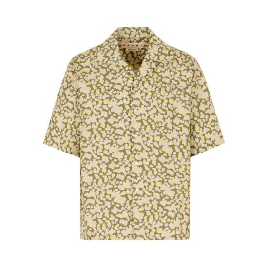 MARNI Men Shirts UTC576 CUMU0213A5 VIV56 GREEN NEUTRALS