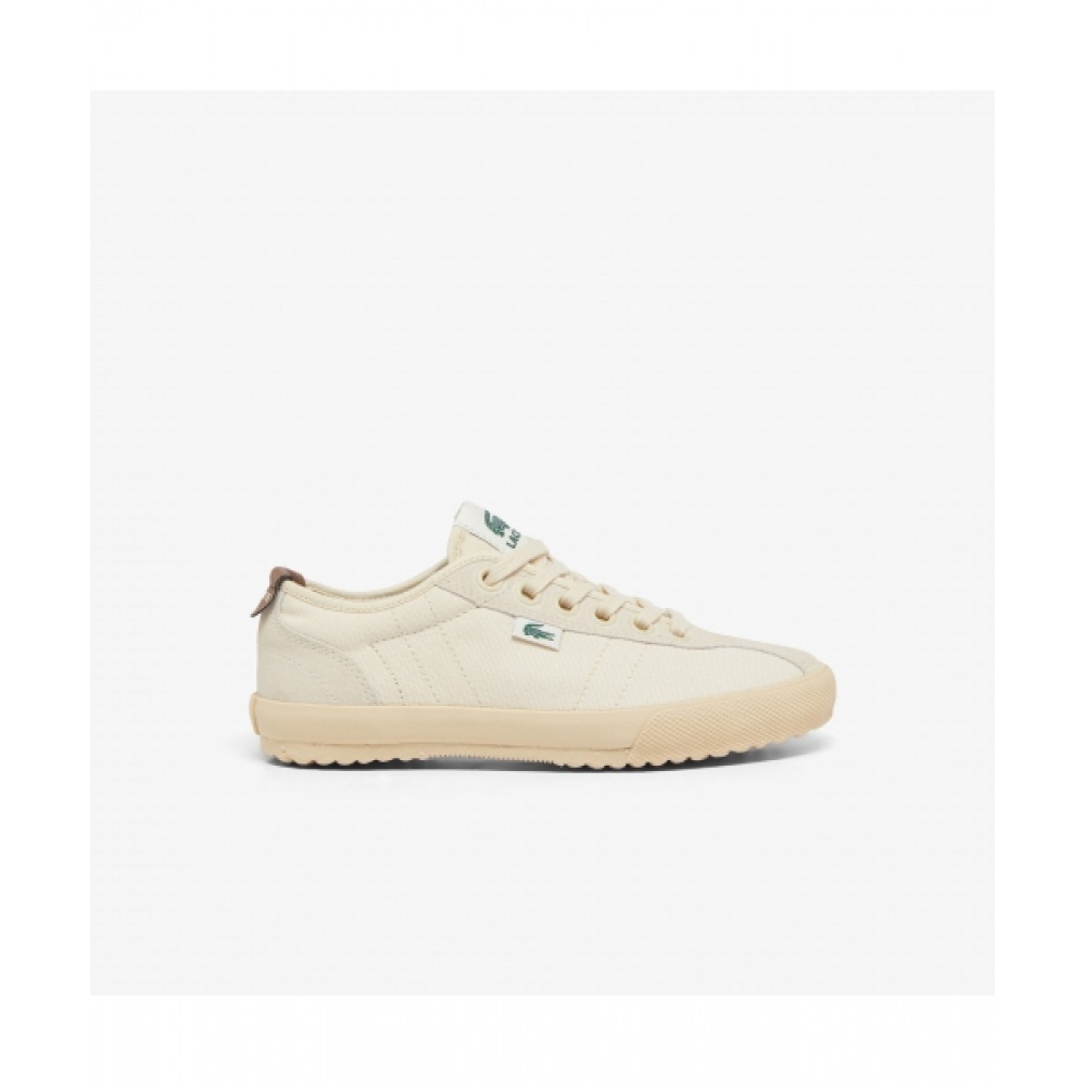 LACOSTE レディース バックスラム スニーカー [オフホワイト]