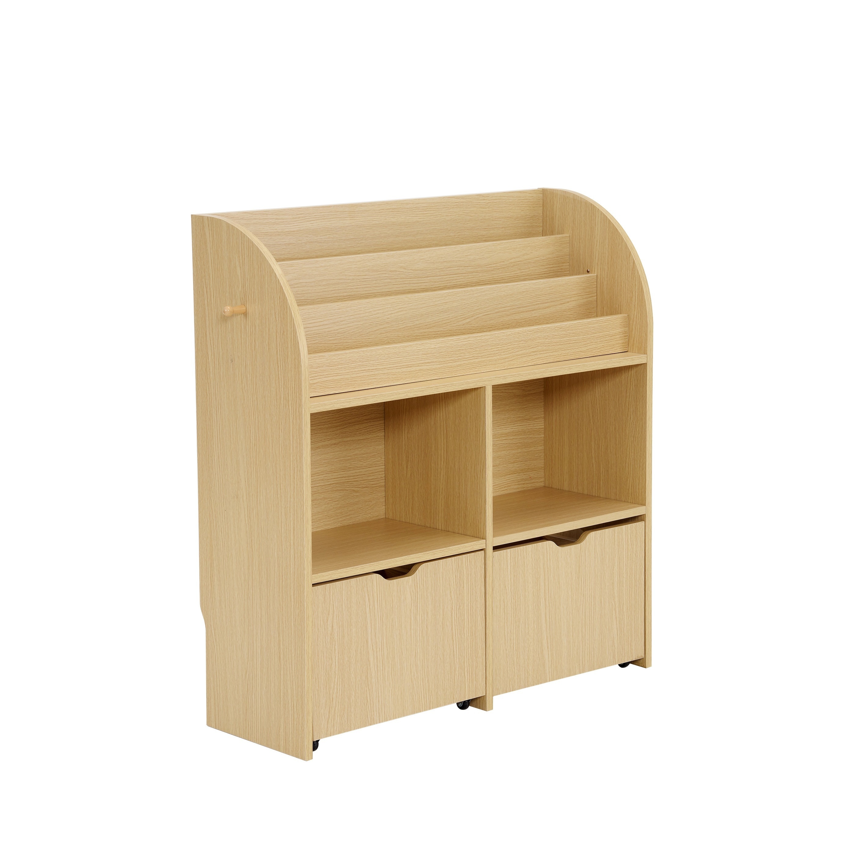 【国内出荷 - 3日配達】【新商品】おもちゃ収納 おもちゃ 収納 絵本棚 子供部屋収納 絵本収納 絵本ラック ブックラック 本棚 子供用 おしゃれ 大容量 引き出し 収納 キャスター 入園 お片付け