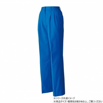 桑和 6110 レディースツータックスラックス Mサイズ ブルー（8）