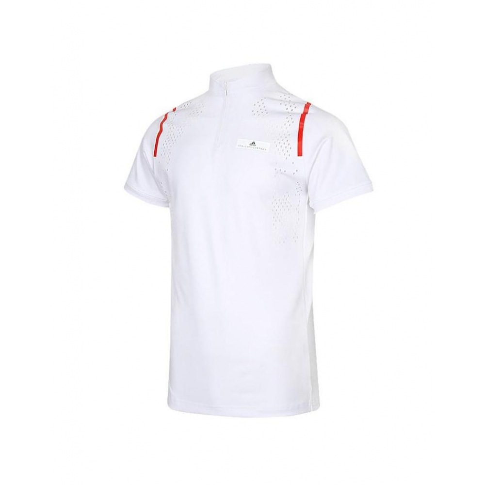 adidas ステラマッカートニージップショートスリーブ T シャツ