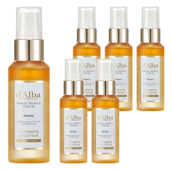 【携帯用 6個セット】【正品】 dAlba ダルバ ホワイト トリュフ プライム インテンシブ セラム50m 6個 / 旅行用ミスト/ ダルバ旅行用/ ダルバ外出用/ ダルバ携帯用/ ダルバミスト携帯