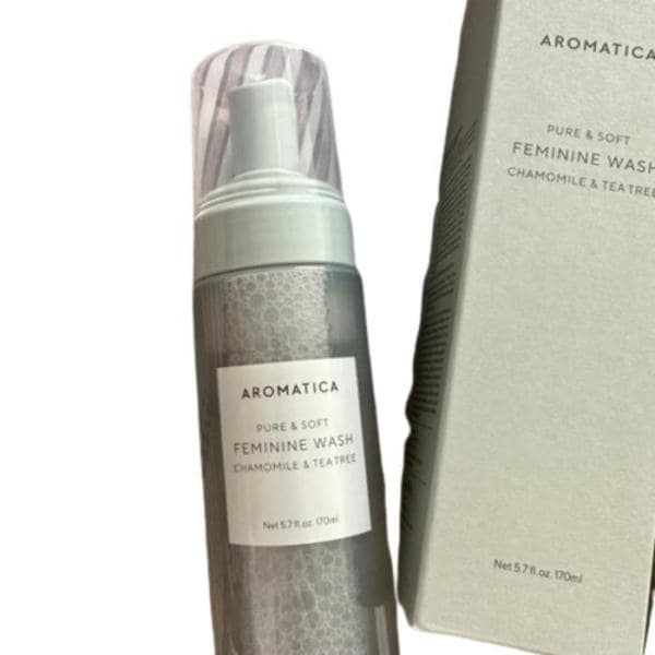 アロマティカ ピュア アンド ソフト 女性ウォッシュ カモミール アンド ティーツリー 170ml x 3個
