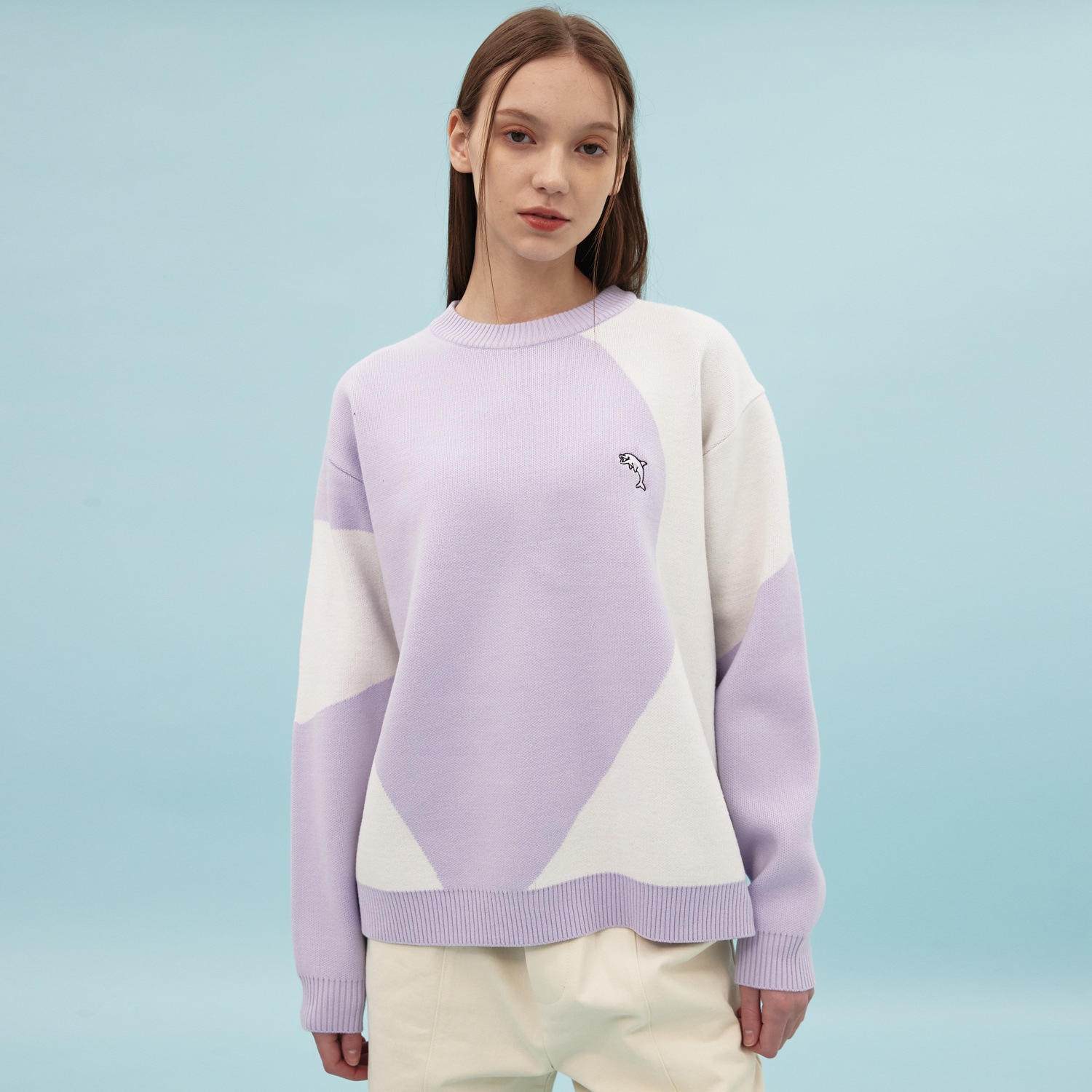 Breeze crew neck LIGHTPURPLE