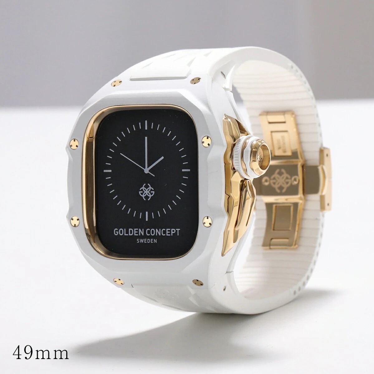 GOLDEN CONCEPT ゴールデンコンセプト Apple Watch Case アップルウォッチケース DAYTONA CARBON RSCIII49 メンズ ステンレススチール カーボン